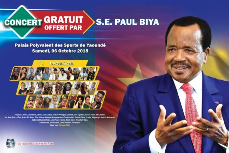 [Exclusivité] Le Président Paul Biya offre un grand concert le 06 octobre
